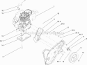 Engine, Frame & Wheel Assembly Diagram and Parts List for 34001 280000001-280999999 - 2008 Lawn Boy Snow Blower
